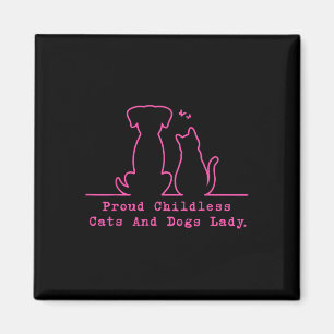 Imã Gatos E Cachorros Inofensos Lady Vintage Mulheres