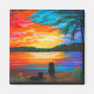 Imã Gatos engraçados Creationarts