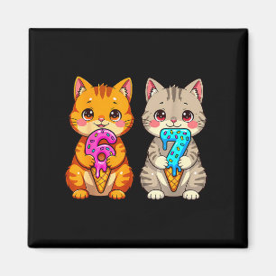 Imã Gatos Kawaii Fofos Neko 67 Drip Meme Engraçado Sei