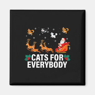 Imã Gatos Para Todo Mundo Brincadeira De Natal Xmas Mu