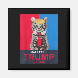 Imã Gatos Para Trump 2024 Tee Engraçado Para Vance Tru