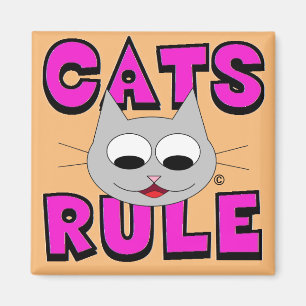 Imã GATOS REINAM Amante de Gato Fofo