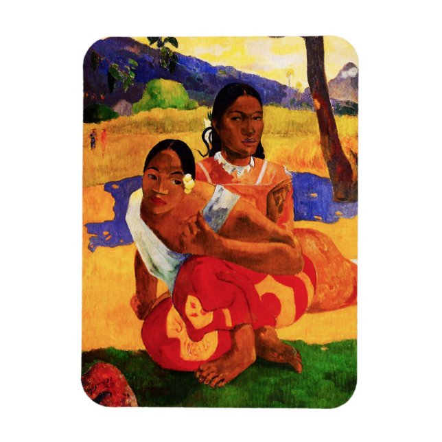 Ímã Gauguin Quando Você Vai Se Casar Com Magneta (Vertical)