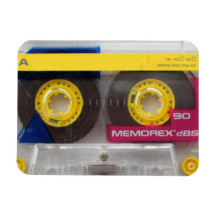 Ímã Gaveta do anos 80 de Memorex