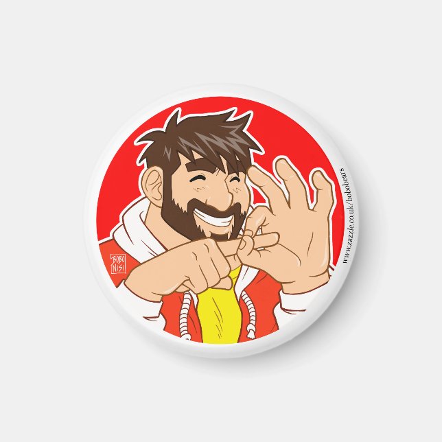 IMÃ GAY BEAR MAGNET - VAMOS DIVERTIDO! (Frente)