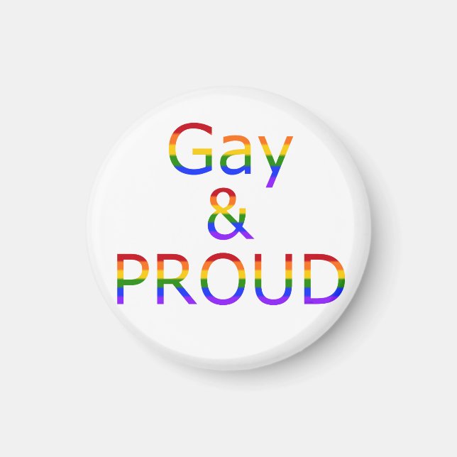 Imã Gay de queda e orgulho (Frente)