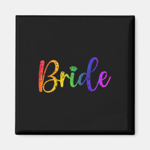 Imã Gay Lgbt Festa de casamento Brie Tee Bachelore