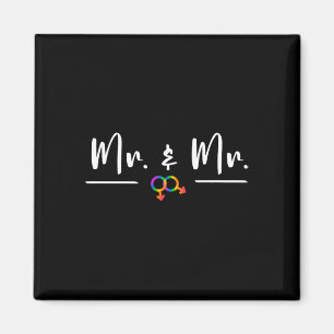 Imã Gay Lgbt Festa de casamento Para Sr. E Sr. Honeymo