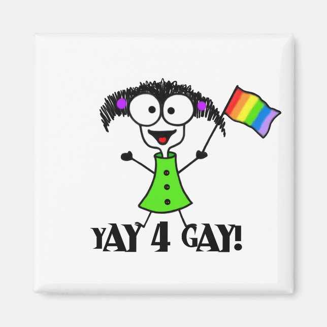 Imã Gay Magnet Yay 4 (Frente)