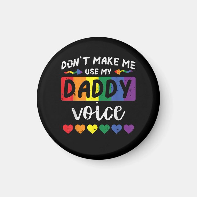 Imã Gay Não Me Faça Usar Voz De Pai (Frente)