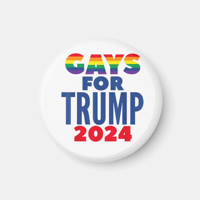 Imã Gay Para A Eleição De Trump 2024 (Frente)