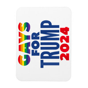 Ímã Gay Para O Trump 2024 Election Gays Para O Trump E