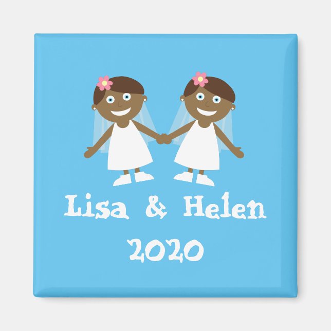 Imã Gay Wedding (Frente)