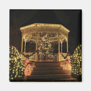 Imã Gazebo Vestido no Natal