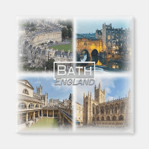 Imã GB0138 Europa, Inglaterra, Bath, Fridge