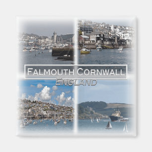 Imã GB0139 Europa, Inglaterra, Cornualha, Falmouth, Fr