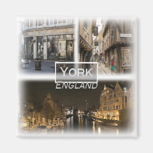Imã GB0143 Europa, Inglaterra, York, Fridge