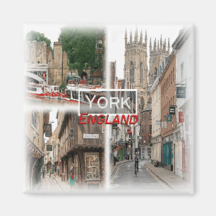 Imã GB0144 Europa, Inglaterra, York, Fridge