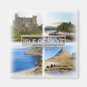 Imã GB0149 Europa, Escócia, Ilha de Skye, Fridge