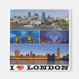 Imã GB - Inglaterra - Londres - I Love
