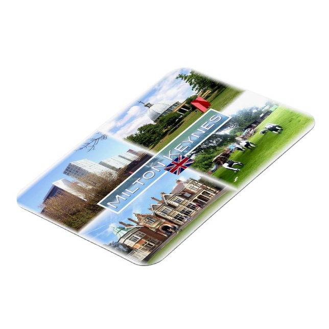 Ímã GB Inglaterra - Milton Keines - The Hub - (Left Side)