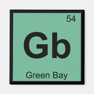 Imã Gb - Mesa periódica da química de Wisconsin do