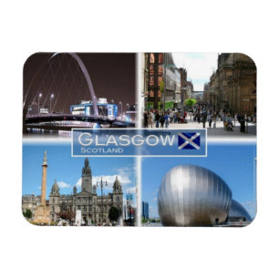 Ímã GB Reino Unido - Escócia - Glasgow -