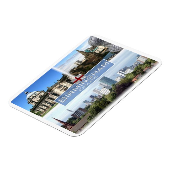 Ímã GB Reino Unido - Inglaterra - Birmingham - (Left Side)