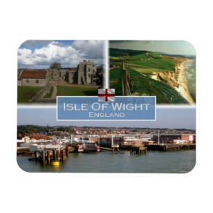 Ímã GB Reino Unido - Inglaterra - Ilha de Peso -