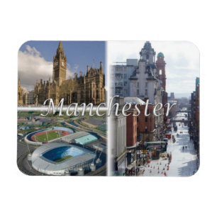 Ímã GB Reino Unido - Inglaterra - Manchester -