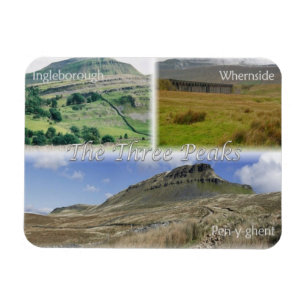Ímã GB Reino Unido - Inglaterra - Os Três Picos -