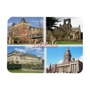 Ímã GB Reino Unido - Inglaterra - Yorkshire - Leeds -