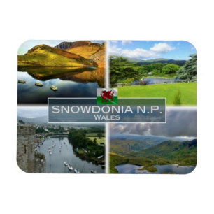 Ímã GB Reino Unido - País de Gales - Snowdonia N.P. -