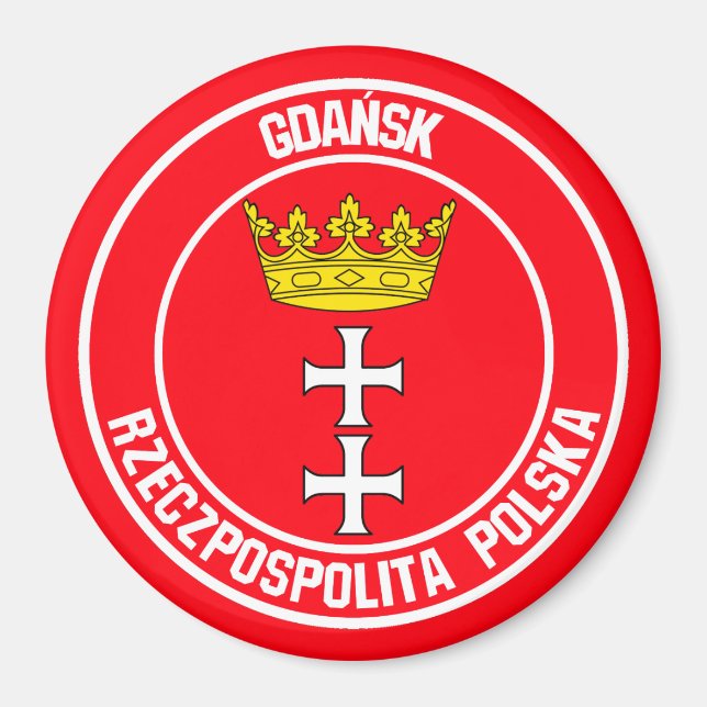 Imã Gdańsk Round Emblem (Frente)