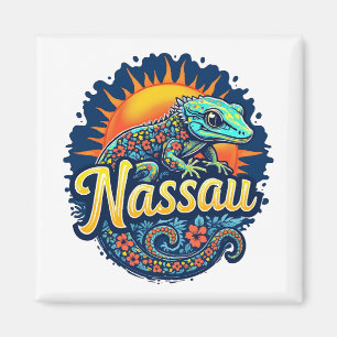 Imã Gecko Nassau Bahamas Caribe