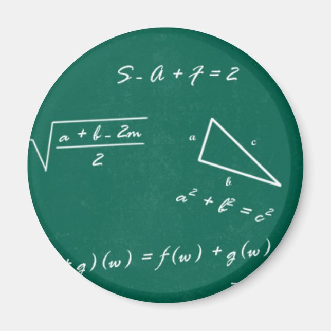 Imã geek de álgebra professor de matemática (Frente)