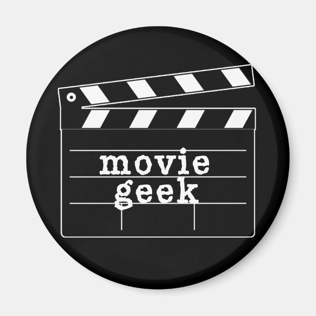 Imã Geek de Filme com a Área de Trabalho (Frente)