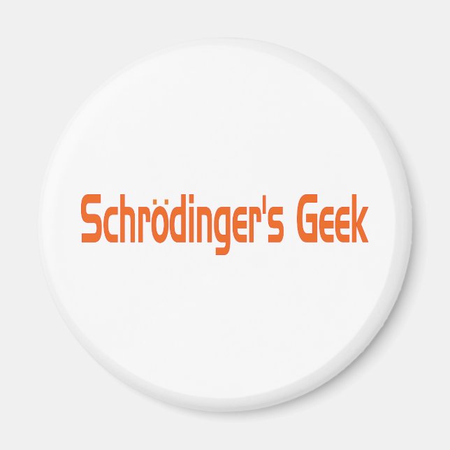 Imã Geek de Schrodinger (Frente)