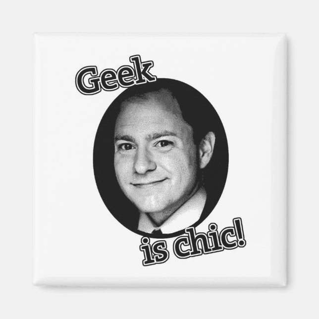 Imã Geek é o ímã chic (Frente)