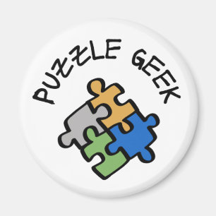 Imã Geek quebra-cabeça