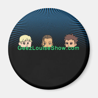 Imã Geez Louise Dark Magnet