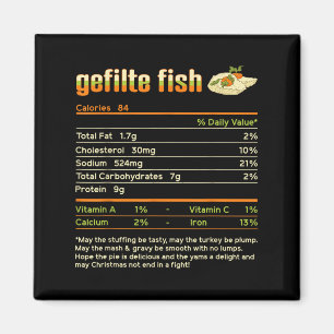 Imã Gefilte Fish Nutrition Facts Family Matching Chris