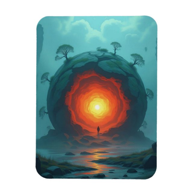 Ímã Geheimnisvoller Erdkern  Das Herz unseres Planeten (Vertical)