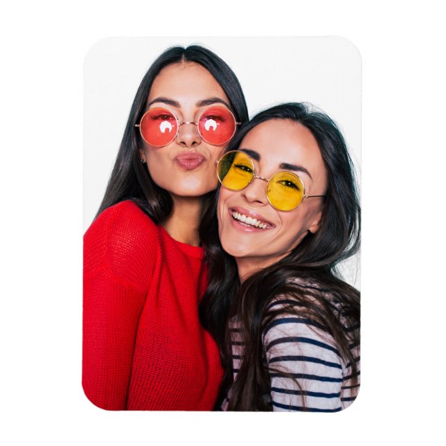 Ímã Geladeira de Foto Personalizada (Vertical)