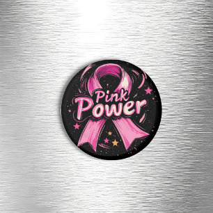 Imã Geladeira Pink Power