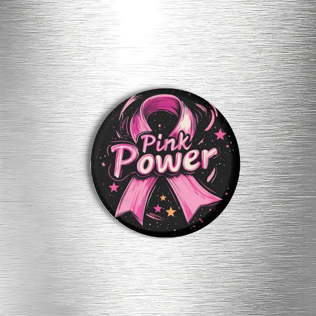 Imã Geladeira Pink Power (Criador carregado)