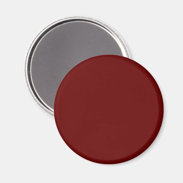 Imã Geléadeira Vermelha Sangue (Front/Back)