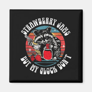 Imã Geléias de Morango Mas Não Racoon Engraçado para H