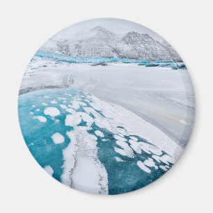 Imã Gelo de glaciar congelado, Islândia
