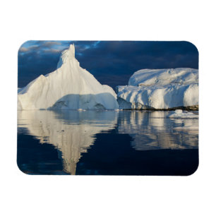 Ímã Gelo do Glaciar Jakobshavn Baía de Disko Ilulissat